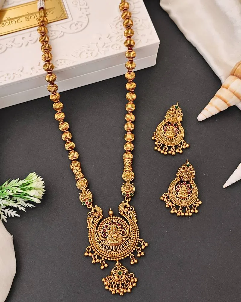 Temple Jewellery Necklace Set