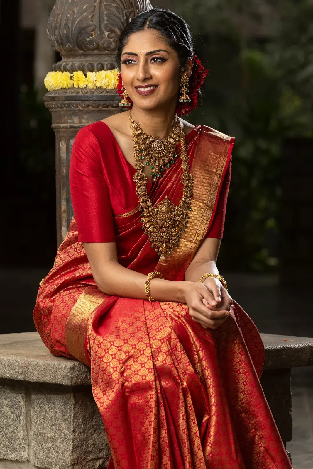 Kanjivaram Style Silk Saree