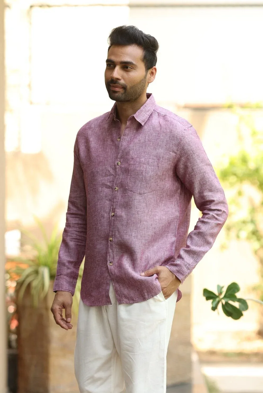 Men's Linen Shirt